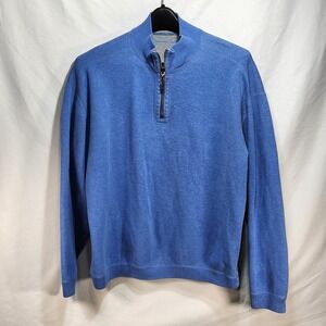 Tommy Bahama Mens ‎ Sweater Size 2XL Long Sleeve Pullover Blue